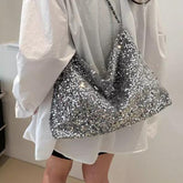 High-end Sequined Stylish Tote Bag